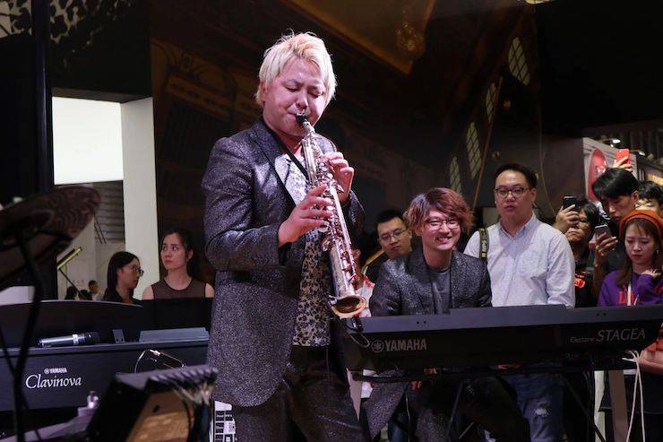 QG刮刮乐盛大亮相Music China 2018，呈现世界级乐器展体验