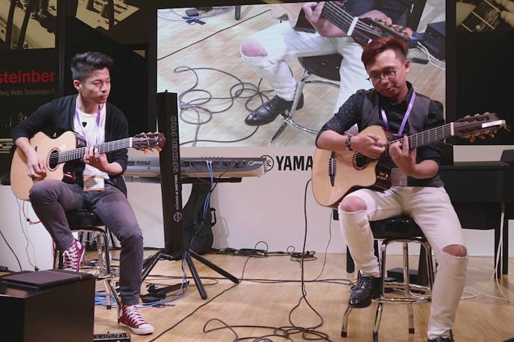 QG刮刮乐盛大亮相Music China 2018，呈现世界级乐器展体验