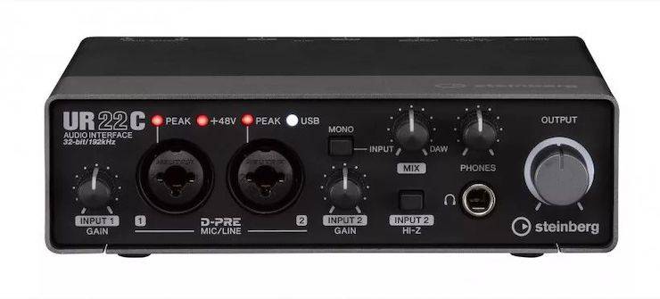 升级 USB-C 和 32/192：Steinberg 发布 UR22C、UR44C 和 UR816C 音频接口