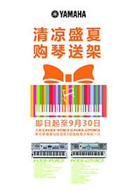 清凉盛夏，购琴送架 
